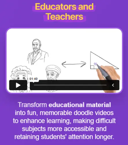 Instadoodle For Educators and Teachers